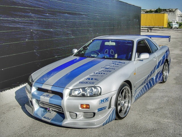 Fast & Furious "Brian's Skyline" Decal Set