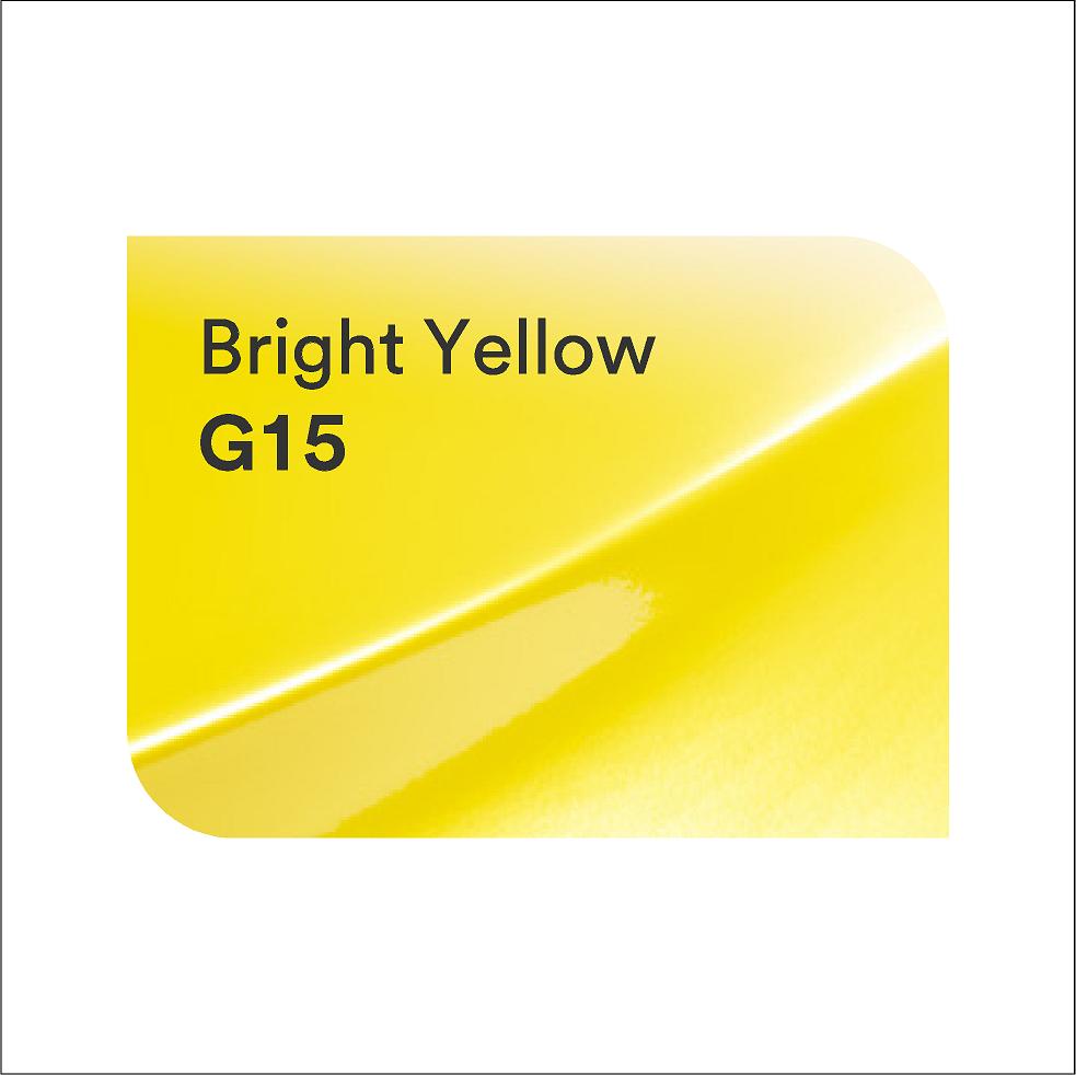 3M 2080 G15 Gloss Bright Yellow