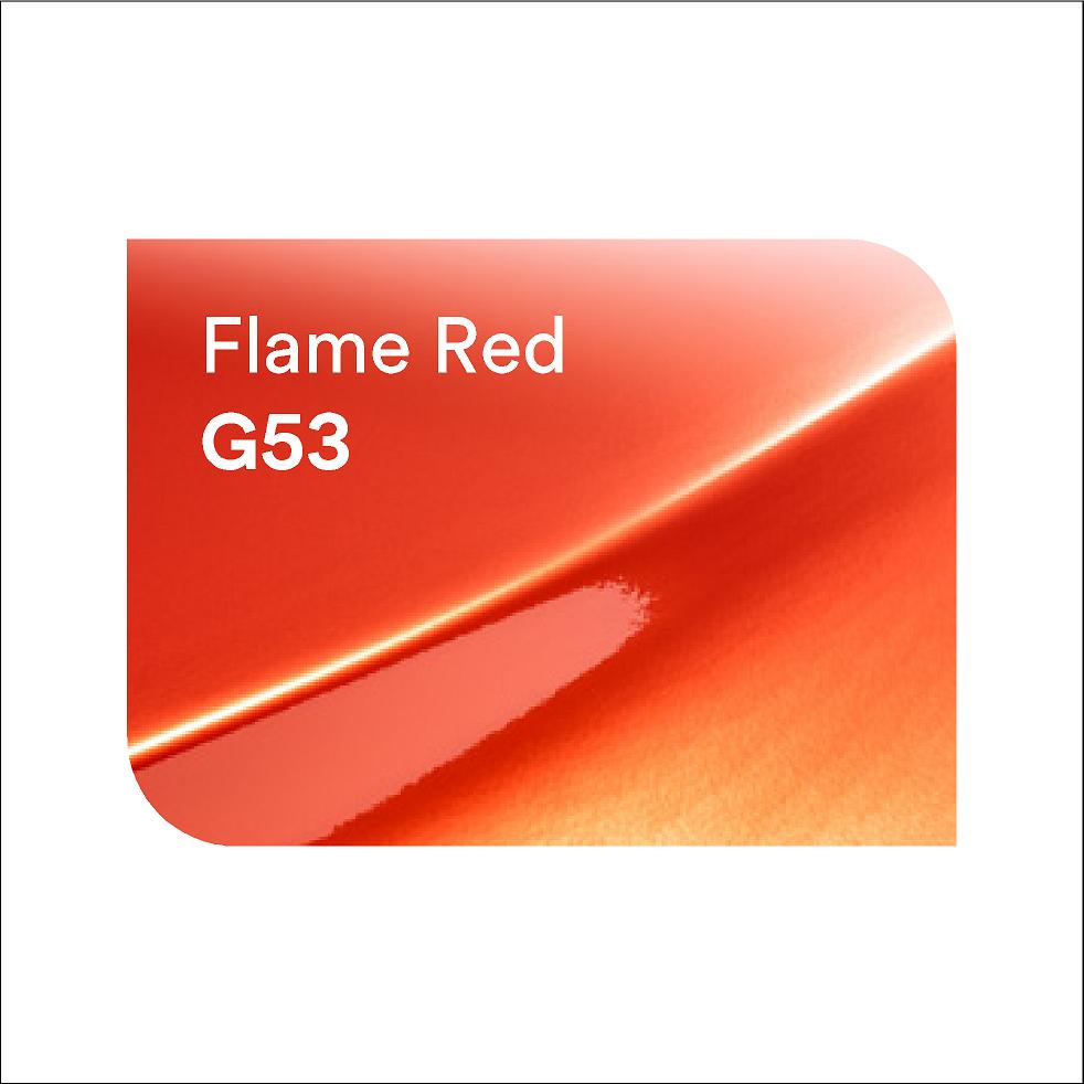 3M 2080 G53 Gloss Flame Red