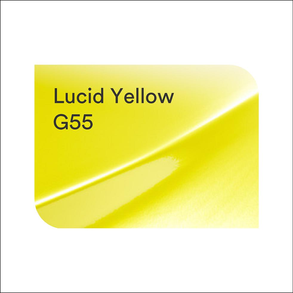 3M 2080 G55 Gloss Lucid Yellow
