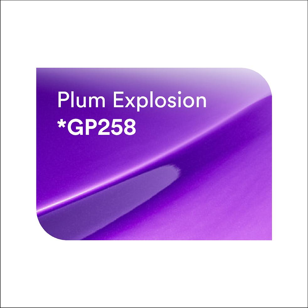 3M 2080 GP258 Gloss Plum Explosion
