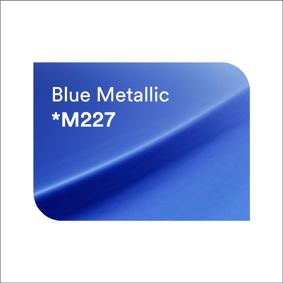 3M 2080 MP227 Matte Blue Metallic