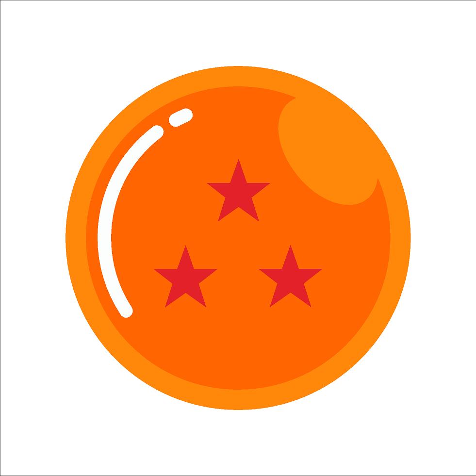 Dragon Ball Star Decal