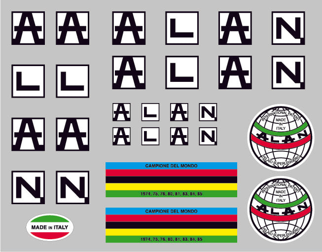 ALAN 01 Decal Set