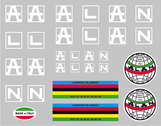 ALAN 03 Decal Set