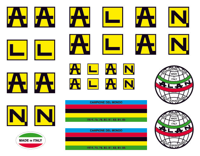 ALAN 04 Decal Set