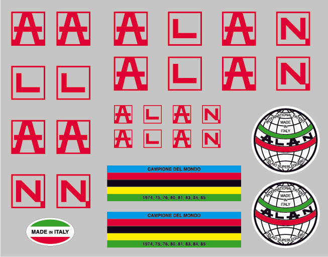 ALAN 05 Decal Set