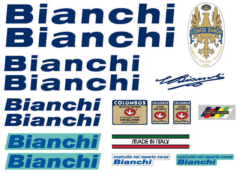 Bianchi EL Reparto Corse Decal Set