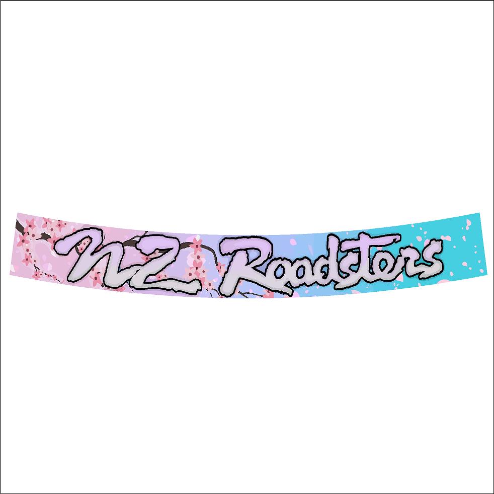 NZ ROADSTERS BANNER - BLOSSOMS