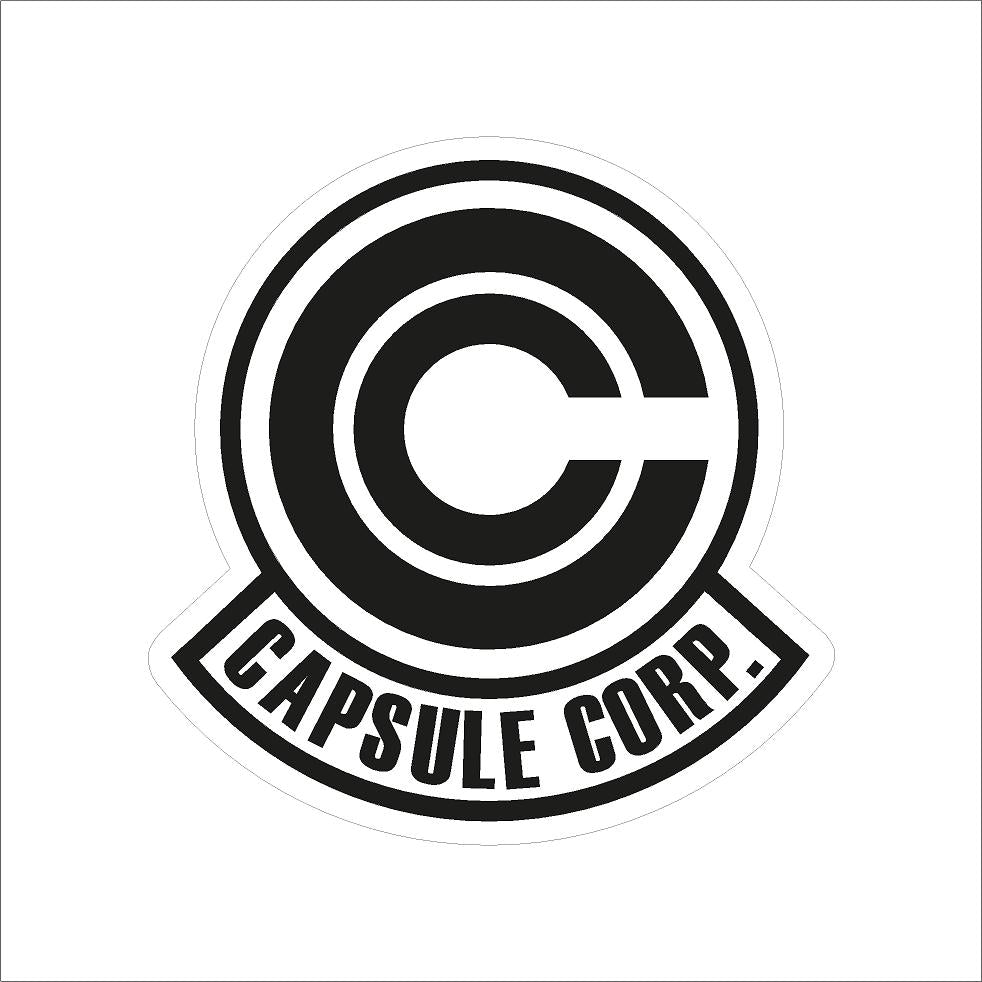 Capsule Corp Vinyl Sticker – Dragon Ball Anime Decal