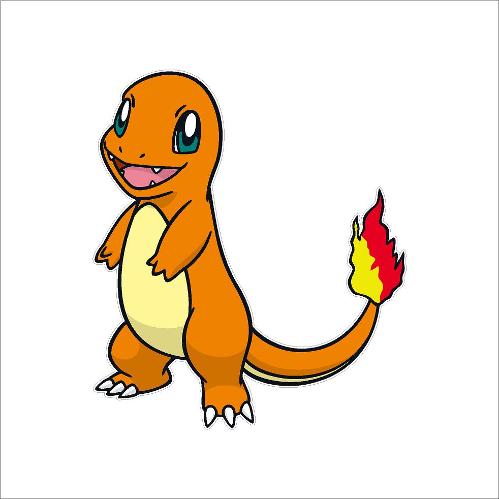 Charmander Vinyl Sticker – Pokémon