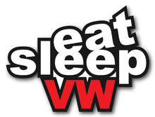 Load image into Gallery viewer, Eat Sleep VW Decal
