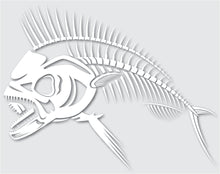 Load image into Gallery viewer, Fish Skeleton 2 Decal
