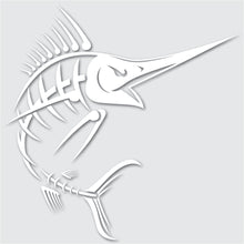 Load image into Gallery viewer, Fish Skeleton 3 Decal
