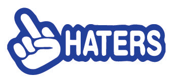 F**k Haters Decal