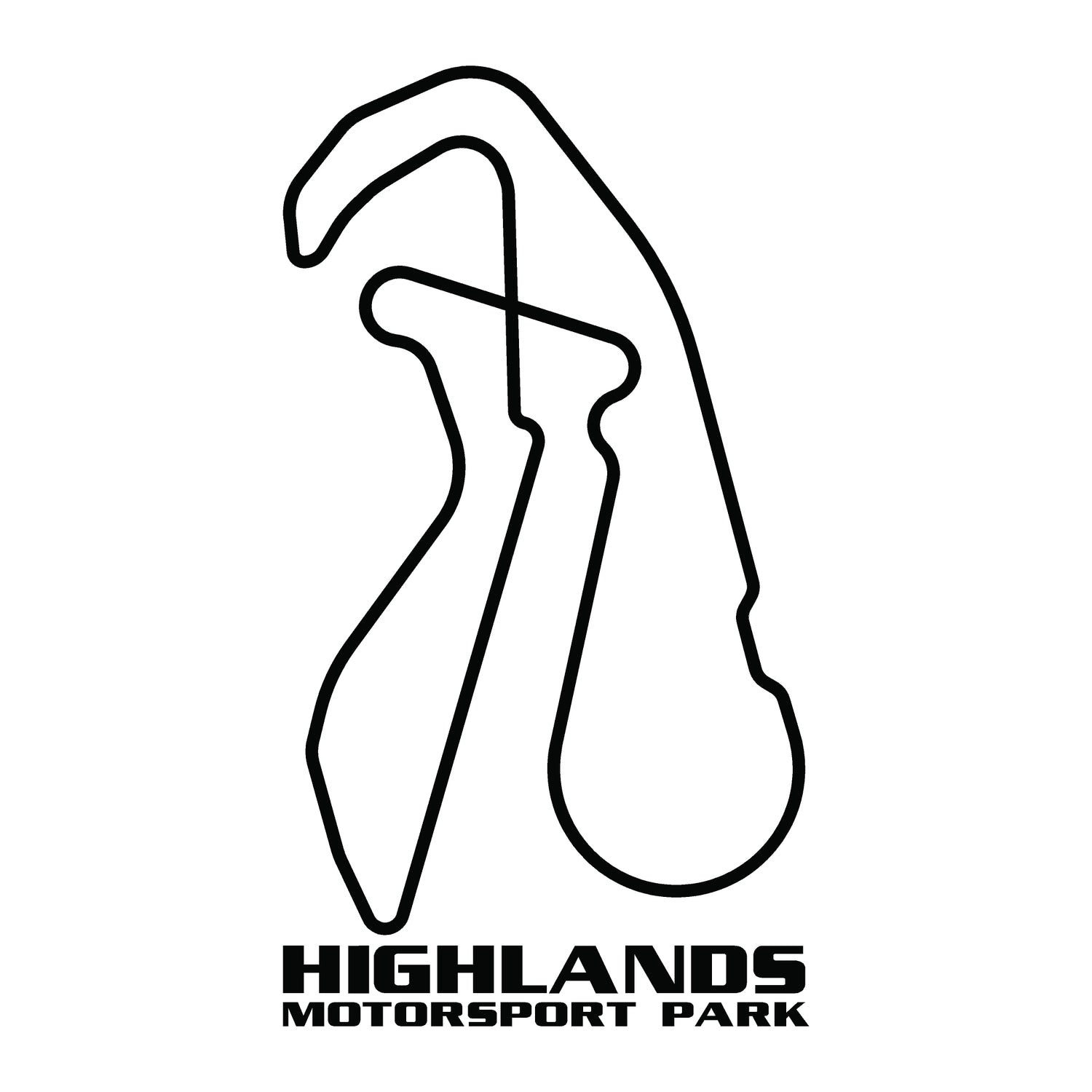 Highlands Motorsport Park Decal