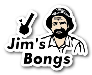 Jim's Bongs Decal