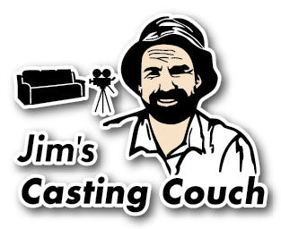 Jim's Casting Couch Decal