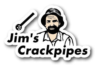 Jim's Crackpipes Decal