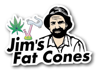 Jim's Fat Cones Decal