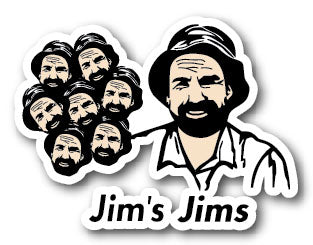 Jim's Jims Decal