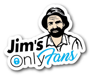 Jim's Only Fans Decal