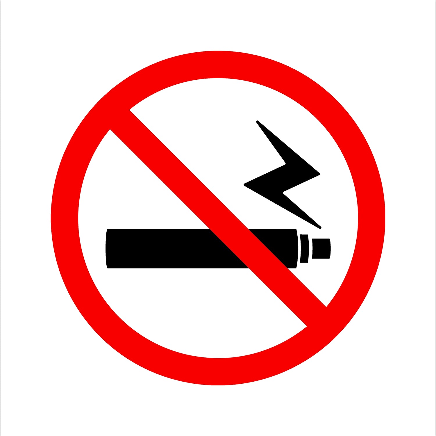 No Vaping