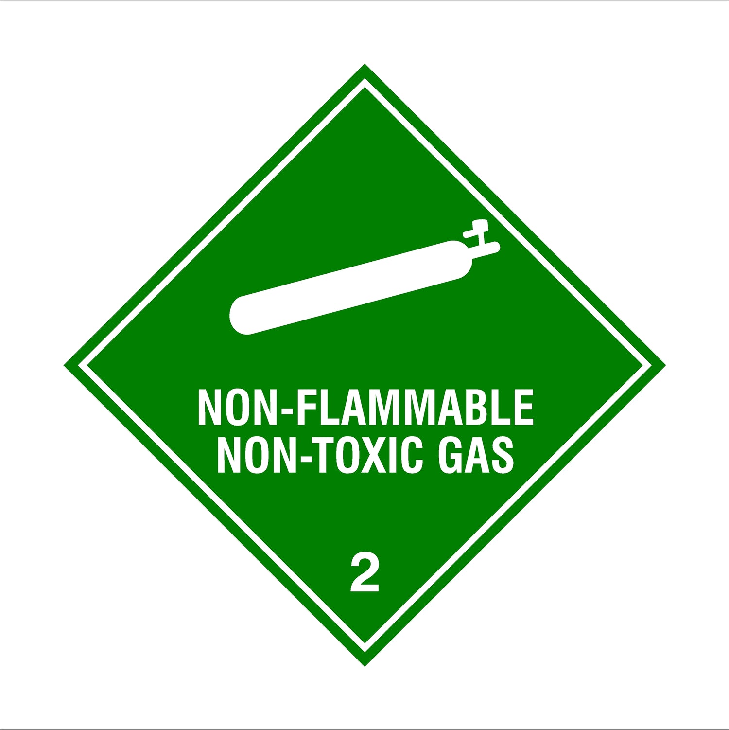 Non-Flammable Non-Toxic Gas