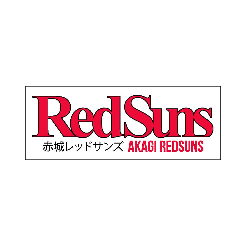 Akagi RedSuns Decal – Initial D Anime Car Club Sticker