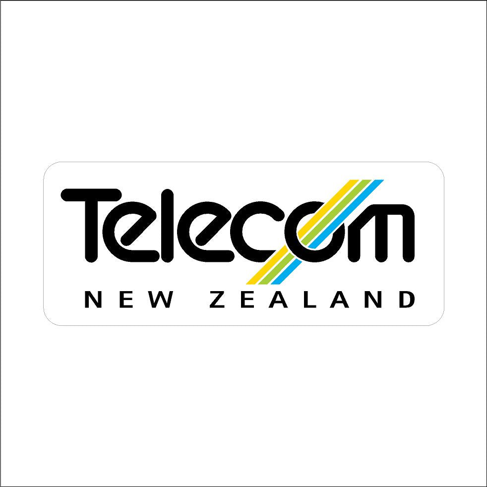 Telecom Sticker Telecom NZ 1990s Logo Decal | Kiwi Nostalgia Sticker | Decal City ...