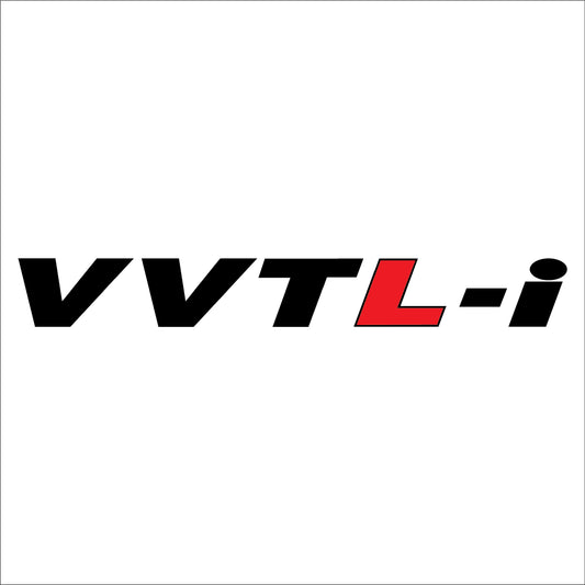 Toyota VVTL-i Decals