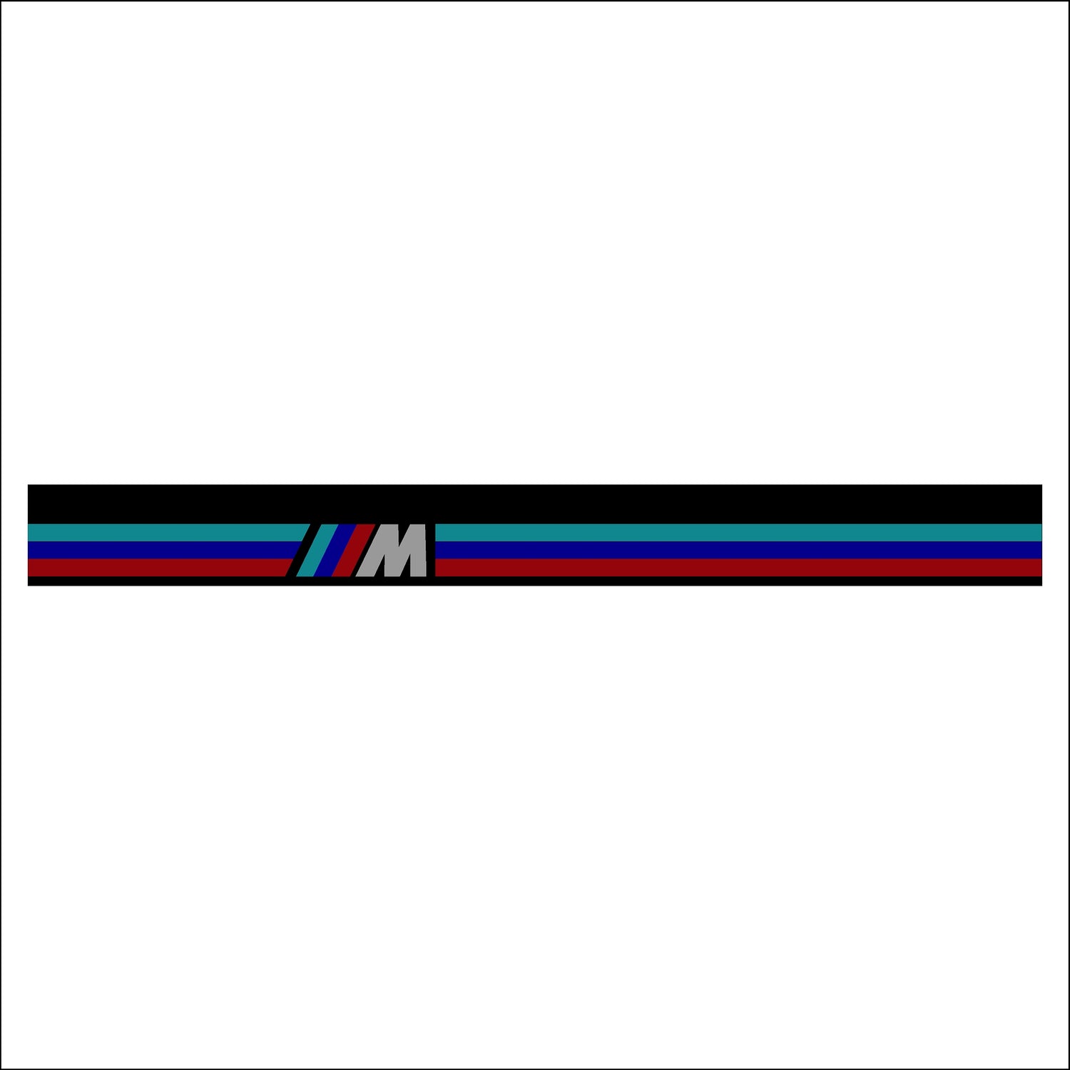 BMW Bonnet M Stripe