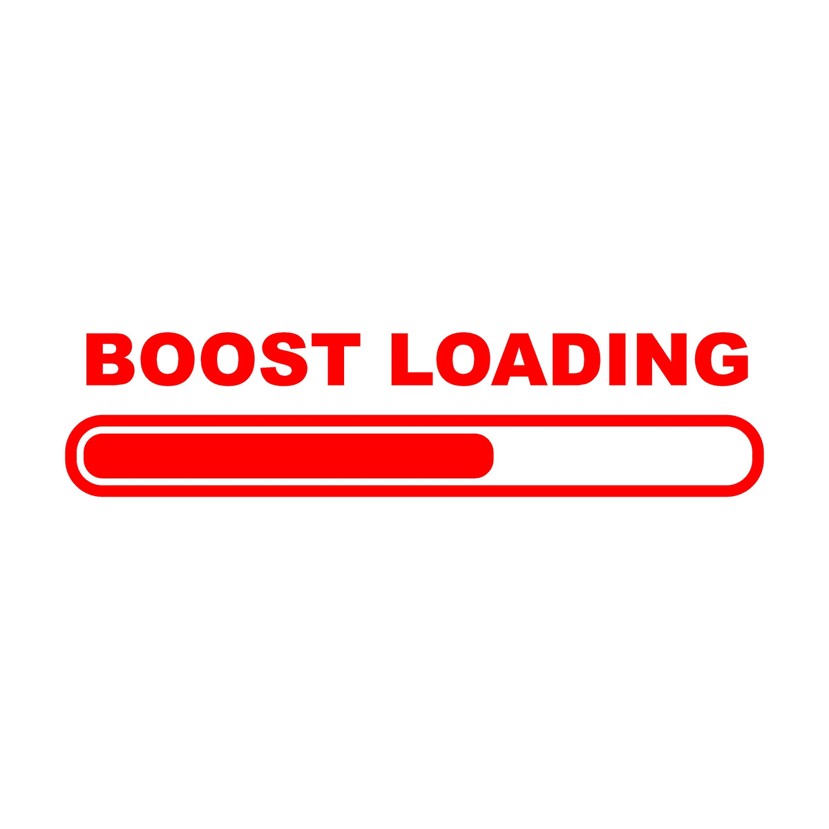 Metal Sign Boost Loading Boost Loading Decal NZ | JDM Car Vinyl Sticker | Decal City – Decal City NZ