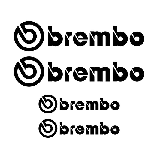 Brembo Brake Caliper Decal Set