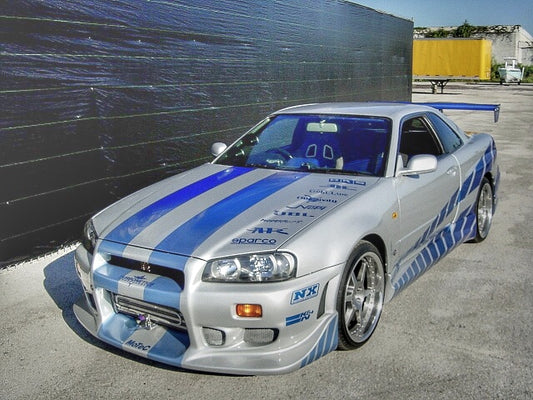 Fast & Furious "Brian's Skyline" Decal Set