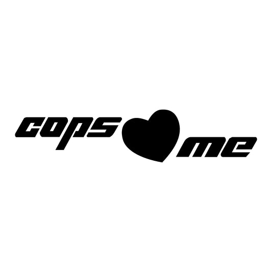 Cops Love Me Decal