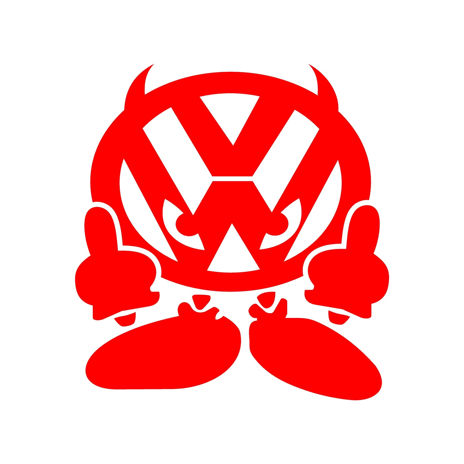 Evil VW Decal