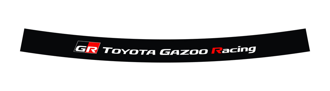 Toyota Gazoo Racing Window Banner for Toyota GR Yaris