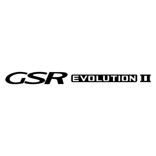 Mitsubishi GSR Evolution II Door Decal Set