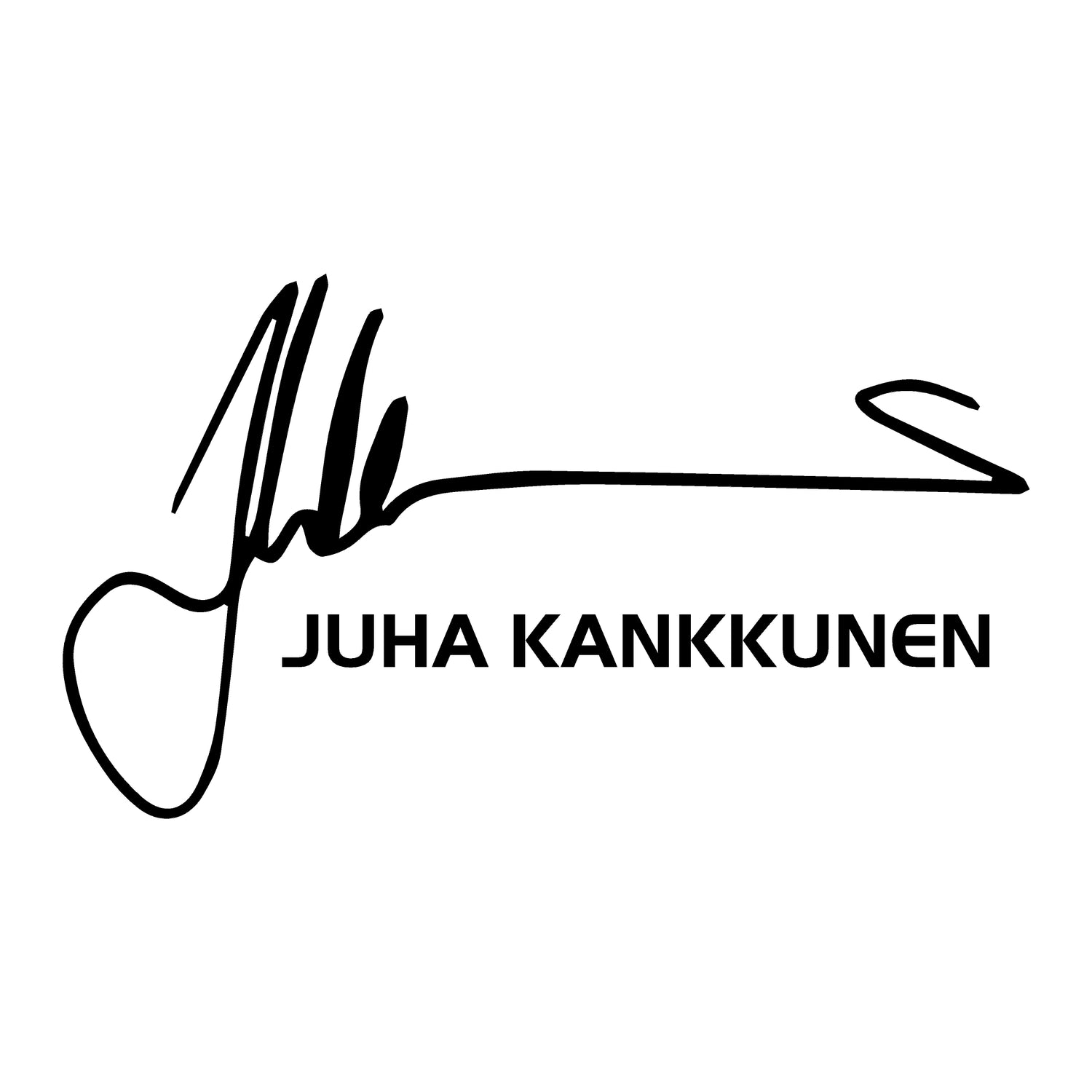 Juha Kankkunen Signature Decal