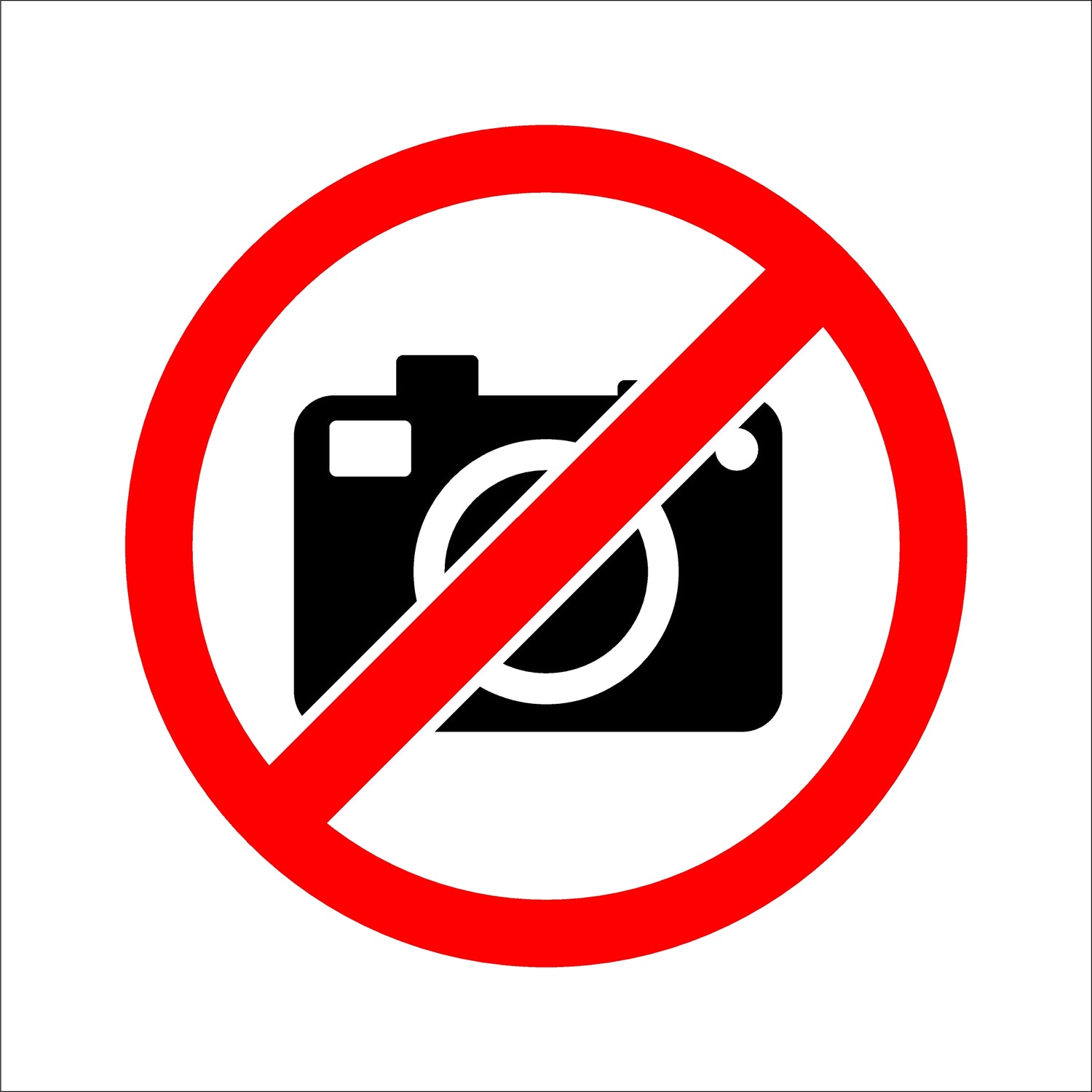 No Photography