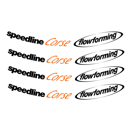 Speedline Corse Flowforming Decal Set
