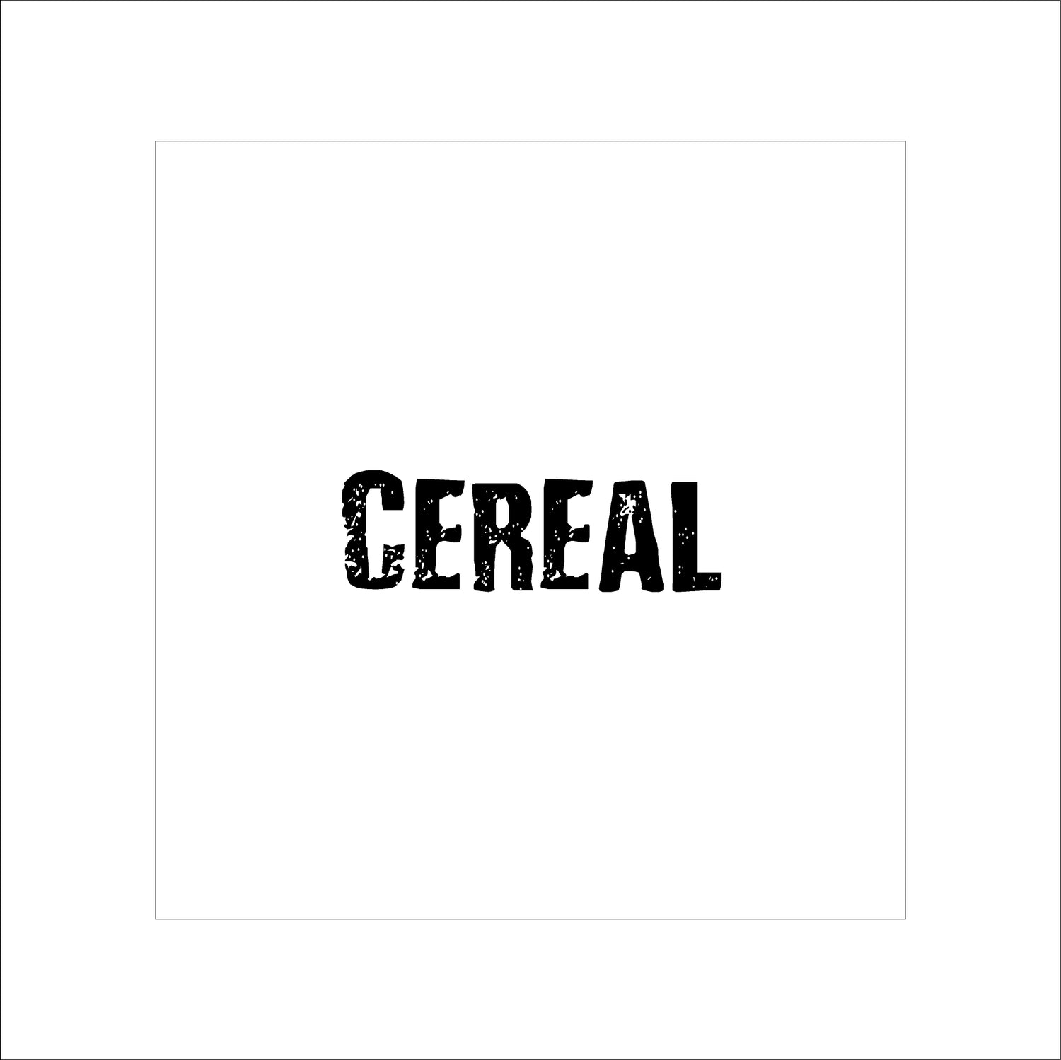 CEREAL Label (Modern Range)