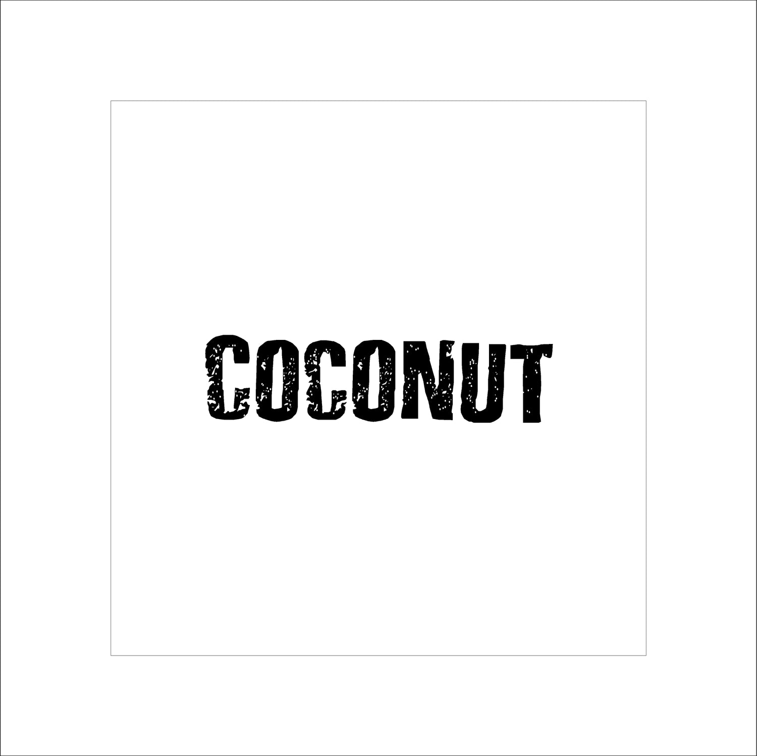 COCONUT Label (Modern Range)