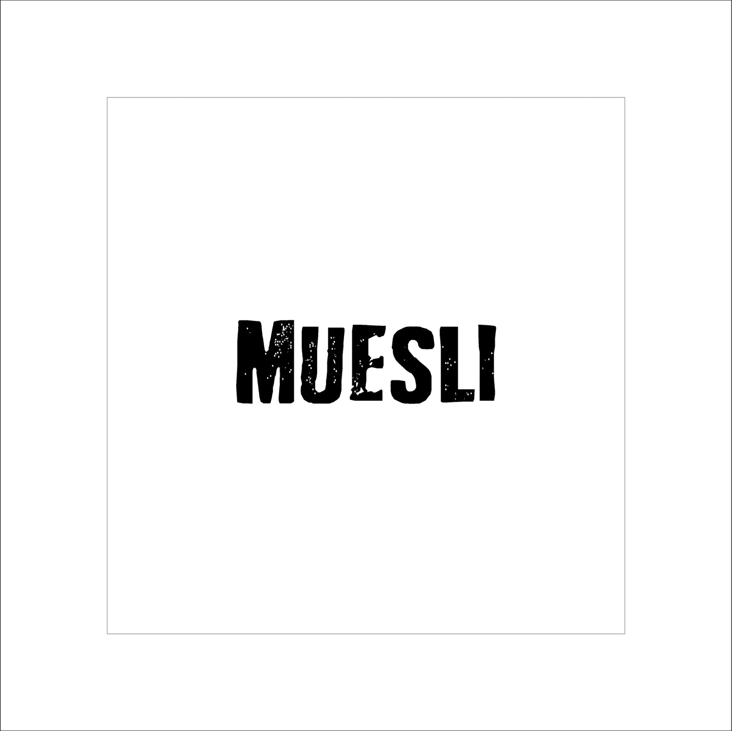 MUESLI Label (Modern Range)
