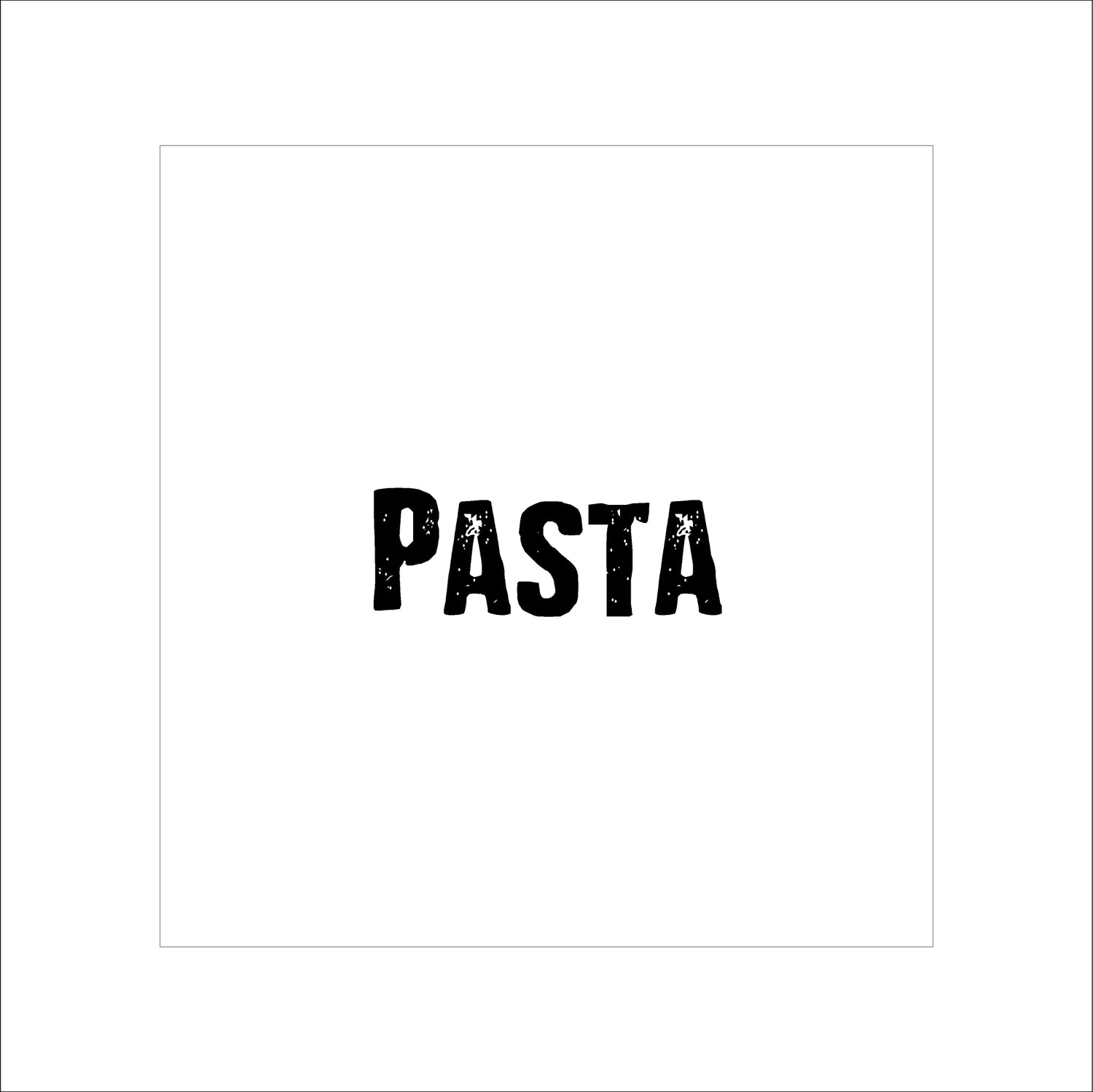 PASTA Label (Modern Range)