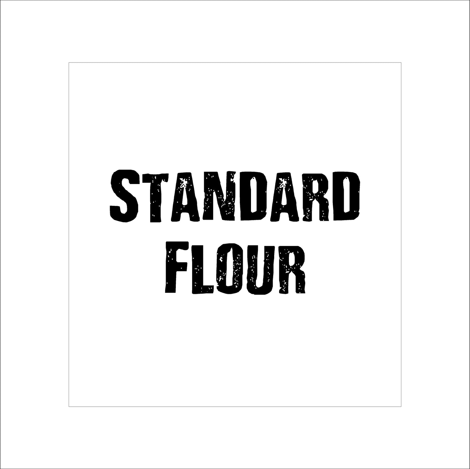 STANDARD FLOUR Label (Modern Range)