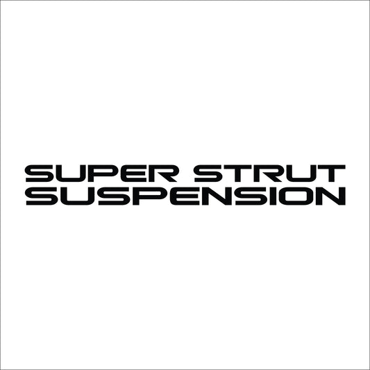 Super Strut Suspension Decal