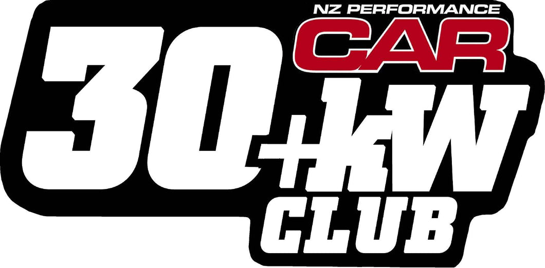 30+kw Club Decal