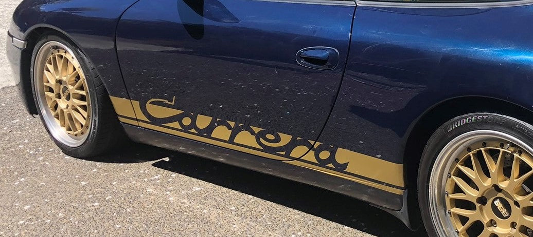 Porsche 911 Carrera Side Decals